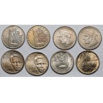 10 złotych 1967-1970 Okolicznościowe - zestaw (8szt)