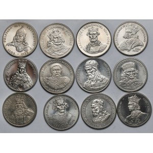 50-500 złotych 1980-1989 - zestaw (12szt)