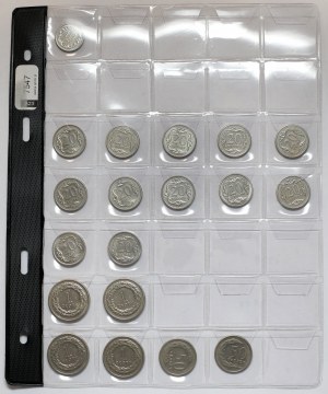 10-50 groszy i 1 złoty 1990-2004 - zestaw (19szt)