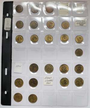 1-2 pennies 1990-2004 - set (23pcs)
