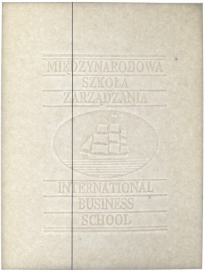 Carta PWPW con filigrana - Scuola Internazionale di Management