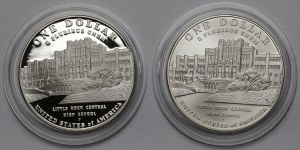 USA, Dollaro 2007 - set (2 pezzi)