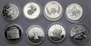 USA, Dollaro 2002-2012 - set (8 pezzi)