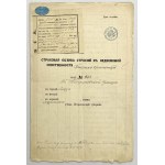 Zestaw: Patent z 1925, Ubezpieczenie 187x i papiery wartościowe (4szt)