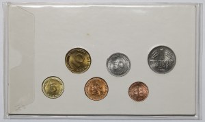 Německo, sada mincí 1950-1965 (6 ks)