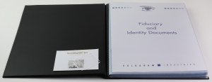 Hologram Industries - ID card album describing optical security features