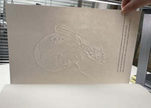 PWPW-Musterbuch aus Papier mit Wasserzeichen