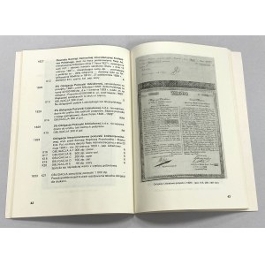 Ilustrowany katalog obligacji Polski przed i porozbiorowej, J. Moczydłowski