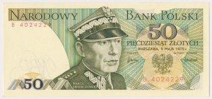 50 zloty 1975 - B