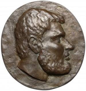 Medallion, Bust of Andrzej Chwastowski - self-portrait