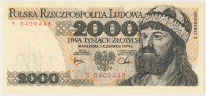 2.000 zł 1979 - S