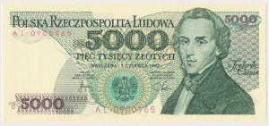 5.000 zł 1982 - AL