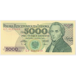 5.000 zł 1988 - CP