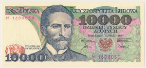 10.000 zł 1987 - M