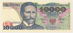 10.000 zł 1987 - N