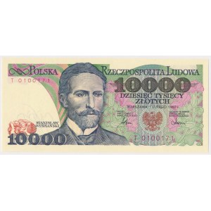 10.000 zł 1987 - T