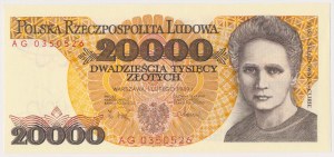 20,000 zl 1989 - AG