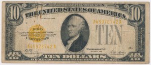 USA, 10 Dollars 1928 - Gold Zertifikat