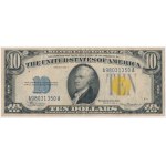 North Africa, WWII Emergency Issue, 10 Dollars 1934 - Silver Certificate