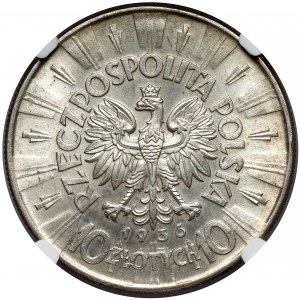 Piłsudski 10 złotych 1936