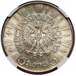 Piłsudski 5 złotych 1936