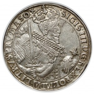 Sigismond III Vasa, thaler de Bydgoszcz 1630 II - très beau