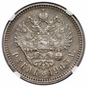 Rosja, Mikołaj II, Rubel 1903 AP - rzadki