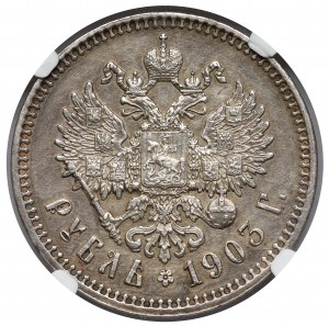 Russia, Nicholas II, Ruble 1903 AP - rare