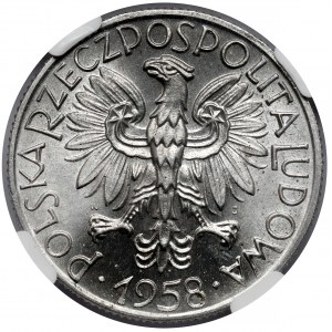 5 złotych 1958 Rybak - BAŁWANEK