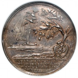 Jan III Sobieski, Medal Ludwika Karolina Radziwiłł 1675 - rzadki