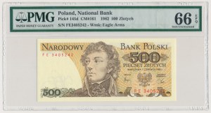 500 zloty 1982 - FE