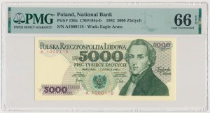 PLN 5 000 1982 - A