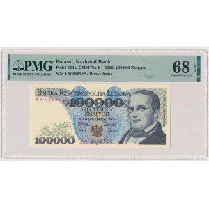 100.000 zł 1990 - AA