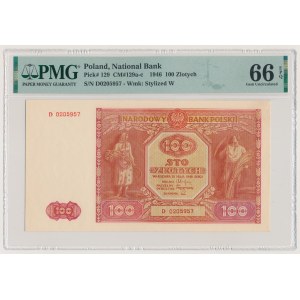 100 złotych 1946 - mała litera