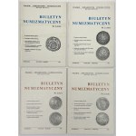 Biuletyn numizmatyczny MIX 1998-2000 (4szt)