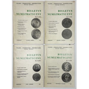 Biuletyn Numizmatyczny 1997 - komplet (4szt)