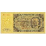 20 zł 1948 - HM 9702776 - papier PLASTYFIKOWANY