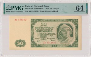 50 zloty 1948 - AZ
