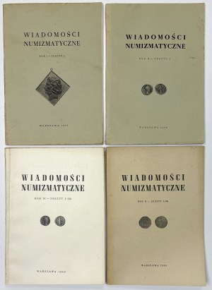 Numismatic News MIX 1957-1966 (4pcs)