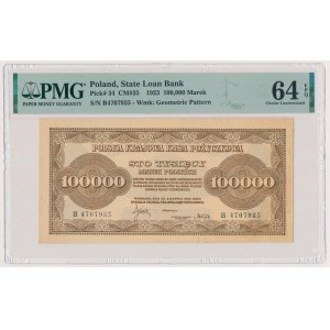 100.000 mkp 1923 - B