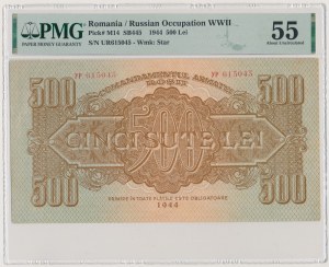 Rumunsko, 500 lei 1944
