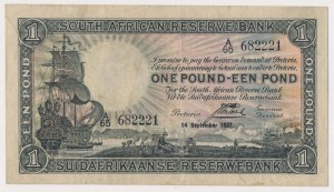 Sudafrica, 1 sterlina 1937