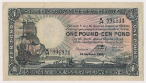 Sudafrica, 1 sterlina 1936