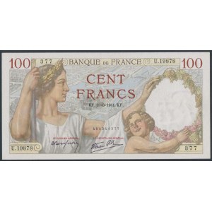 France, 100 Francs 1941