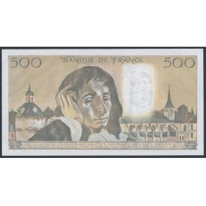 France, 500 Francs 1985