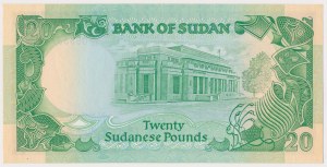 Sudan, 20 sudanesische Pfund (1985)