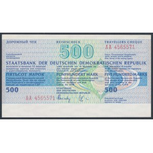 Germany, Travellers Cheque 500 Mark