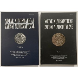 Zapiski Numizmatyczne 1999/III-IV i 2004/V (2szt)