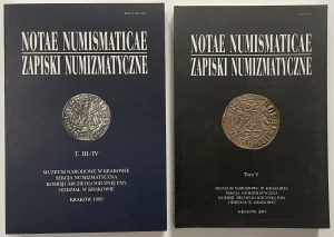 Numismatic Notes 1999/III-IV and 2004/V (2pc)