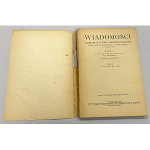 Wiadomości Numizmatyczno-Archeologiczne 1940-1948